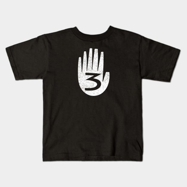 Journal Number 3 Kids T-Shirt by HeyLochNess